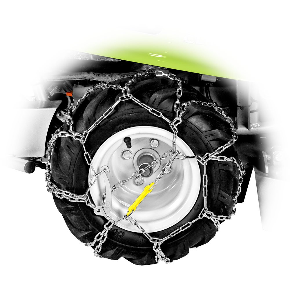 Pack ruedas tractor + cadenas 16×6.50-8 para motocultor